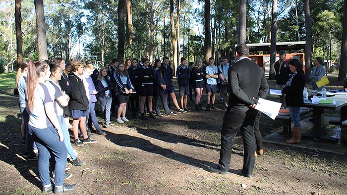 First talks: Bulahdelah students first met with MidCoast Council is discuss the skate back in 2017.