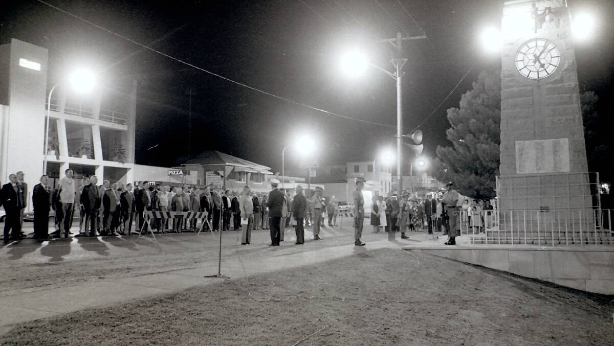 1984: The Anzac Dawn Service at Taree.
