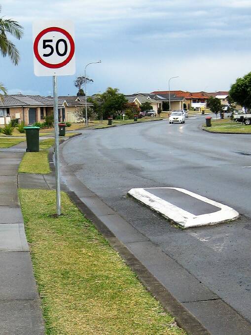 Bluehaven Drive: 50kph speed signs have been erected. See story below.