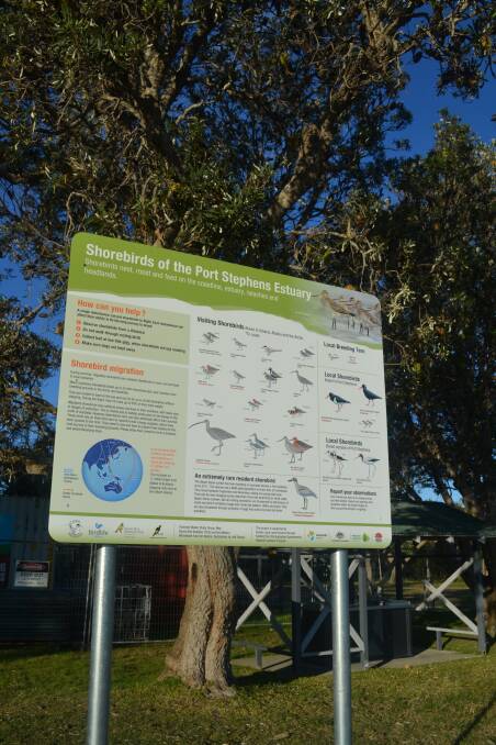 Signs installed to identify key threatened shorebird feeding and nesting sites along our coast