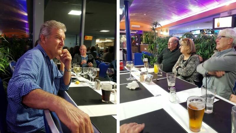 Three Telstra employees celebrate retirement