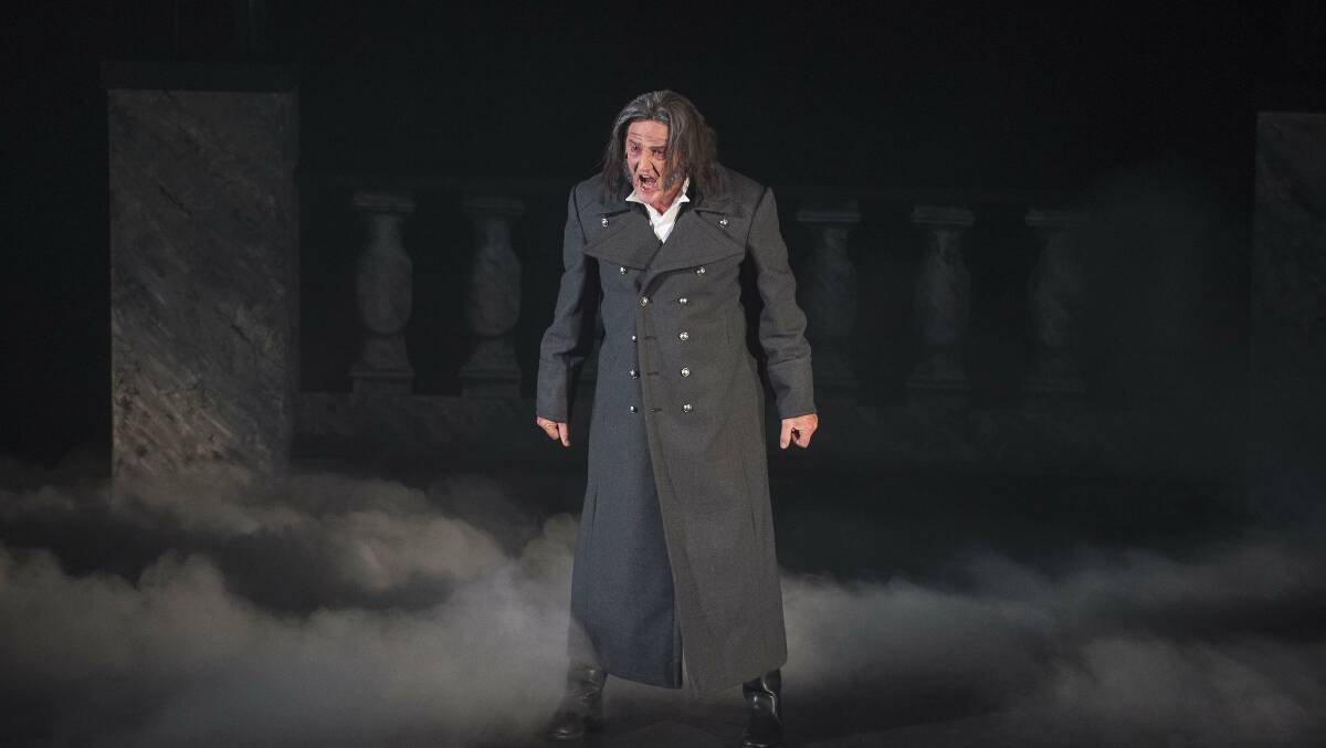 Rod Illidge plays Javert in Taree Arts Council's production of Les Misérables. Photo Ashley Cleaver/Cleavers Images