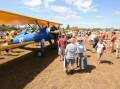 2014: Old Bar Airstrip heritage aircraft fly-in. File picture