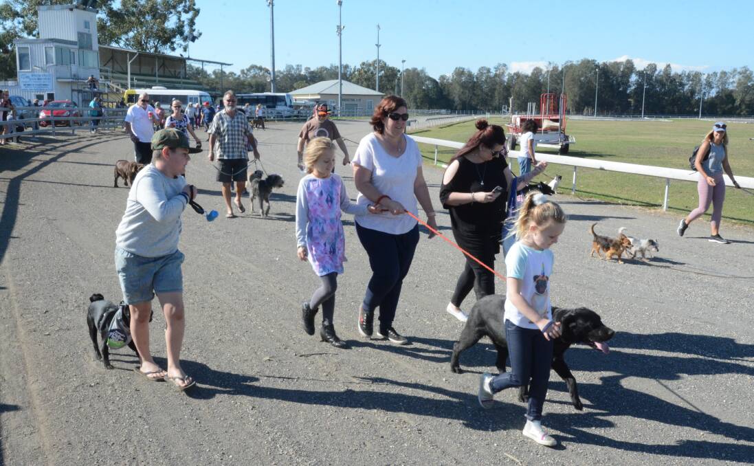 The last Million Paws Walk in Taree was held in 2019 at Taree Showground.