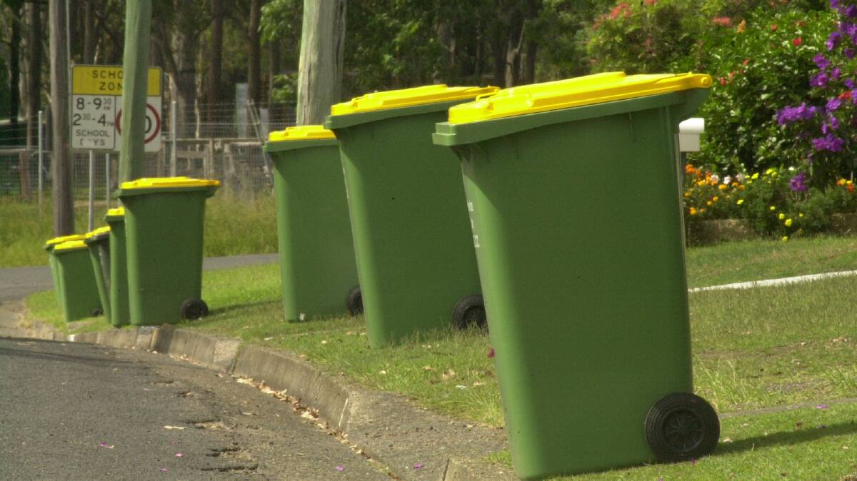 The Mid Coast area has just over 15 per cent contamination in our yellow bins with almost 10 per cent of our red bins still including recyclable items.