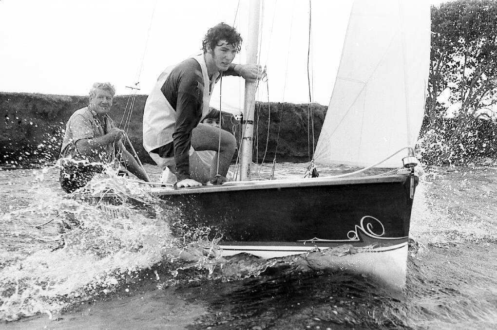 David Edwards and Skipper Walter (Bill) Whaley sailing the VS Whirlwind, 1971: Sailing on the Manning