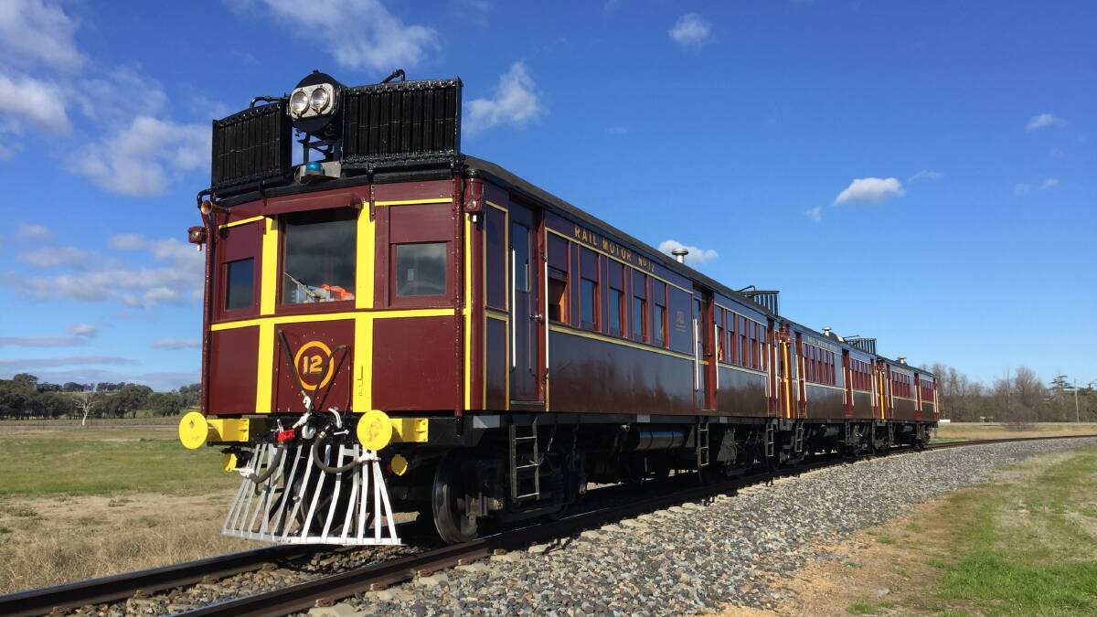 Lachlan Valley Railway Society is bringing its heritage train to Taree this weekend. Photo Ben Semple.