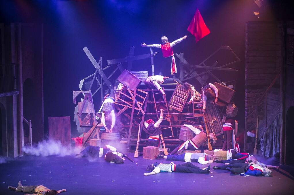 The barricade. Photo by Ashley Cleaver/Cleavers Studio
