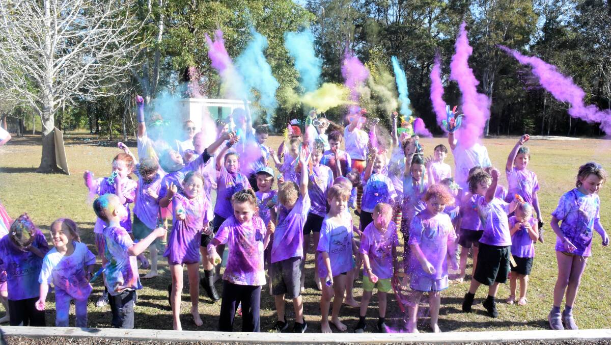 Lansdowne Public School held a colour run fundraiser which was so successful, it will become a regular event.