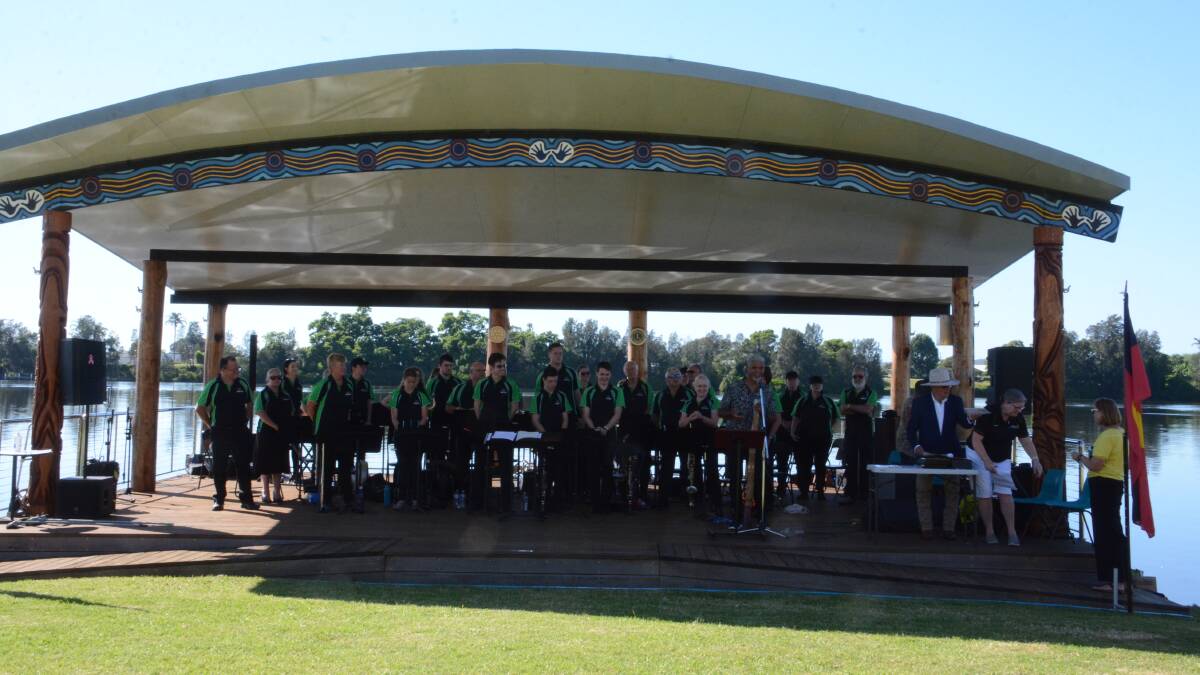 Taree's RiverStage was put to good use on Australia Day.