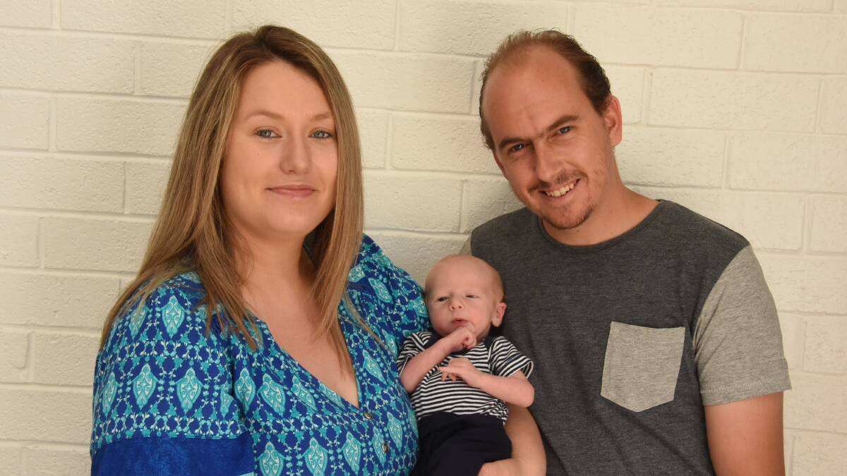 Cundletown couple Jessica and Shayne welcomed their first child, Hudson in December.