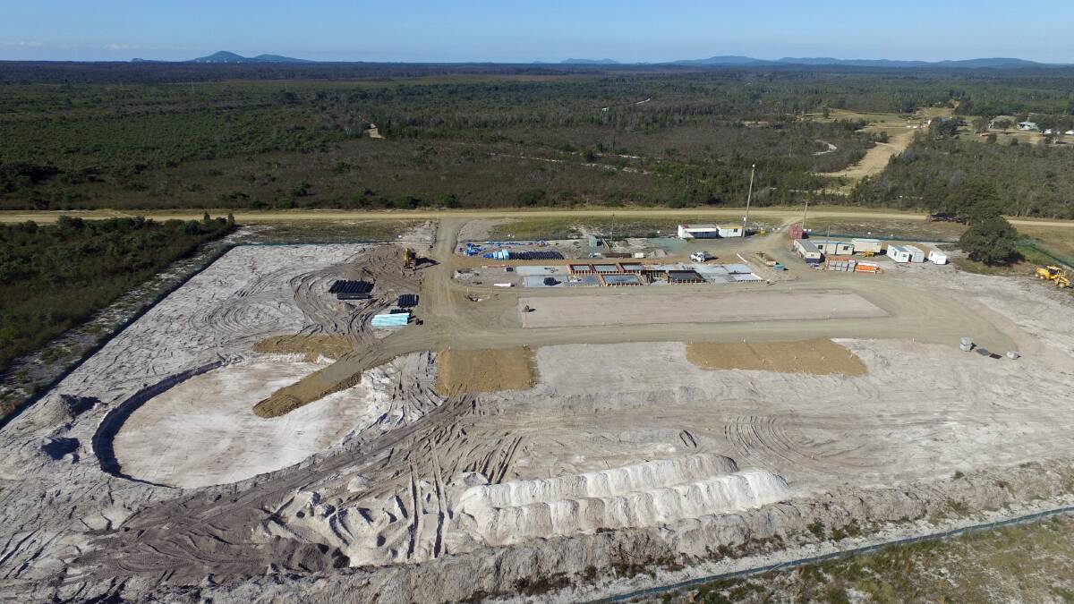 Four additional production bores have been installed at the Nabiac borefield.
