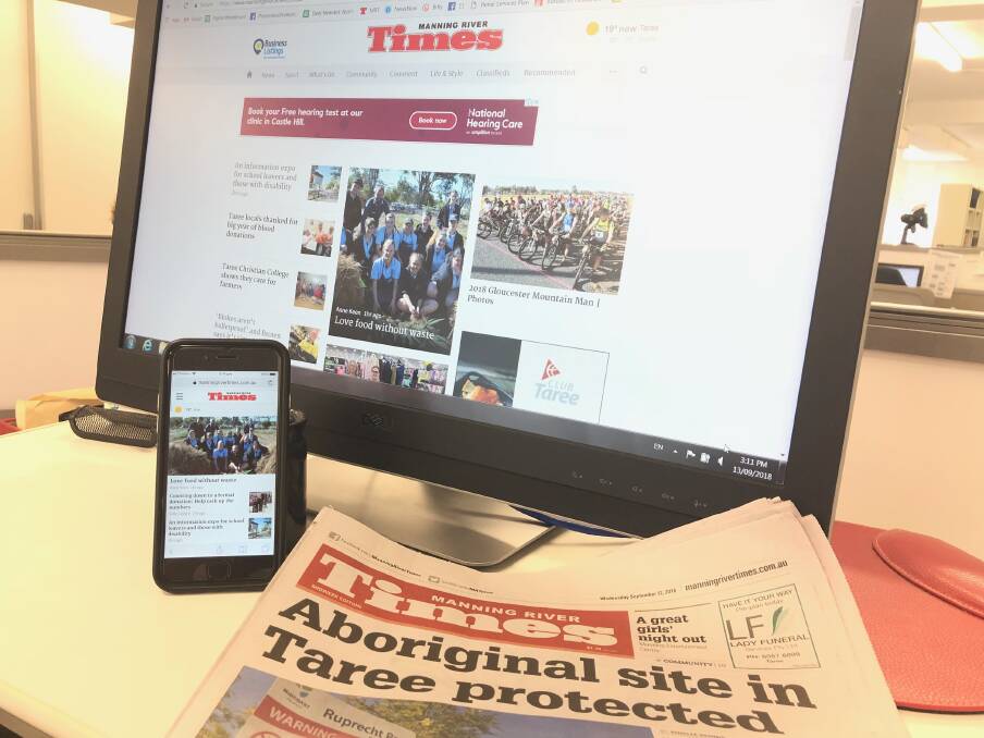 Manning River Times boosts local journalism with new subscriptions