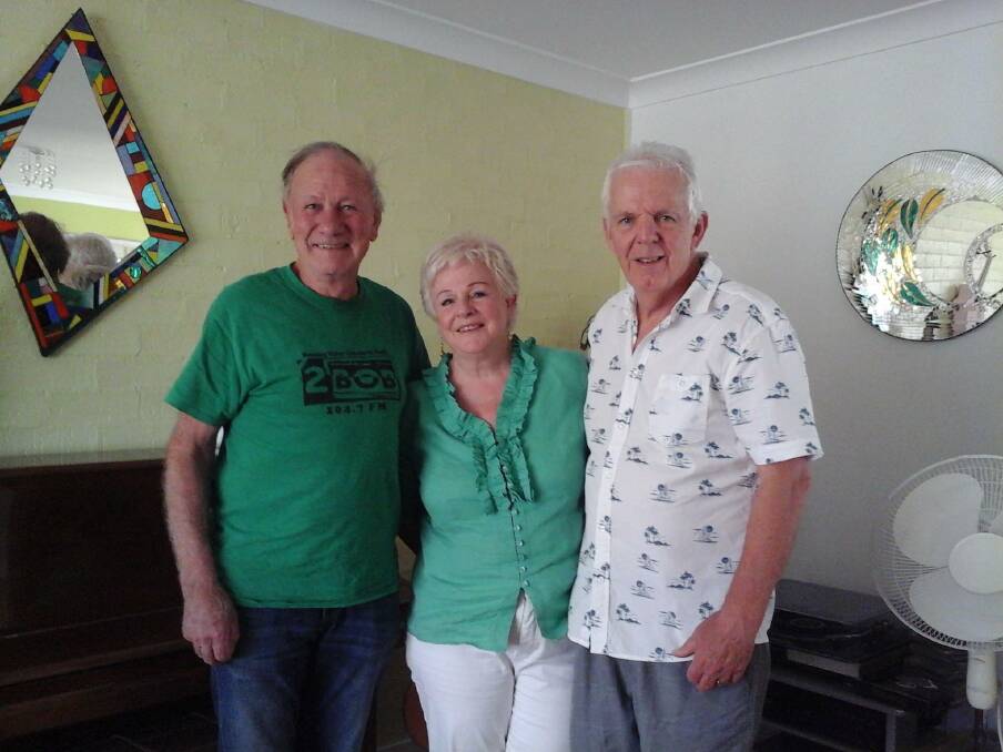 Grandparents and 2BOB presenters Andy Colvin and Merryn and Jim Stow.