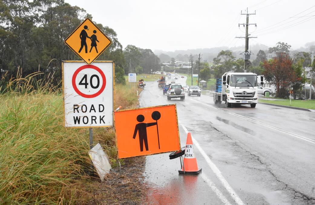 Three roundabouts will be constructed in a 1.8 kilmetre section of Wingham Road at Kolodong.
