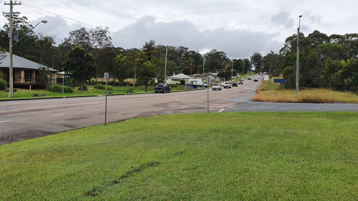 Wingham Road will be widened between Cedar Party Road and Potoroo Drive. Photo supplied