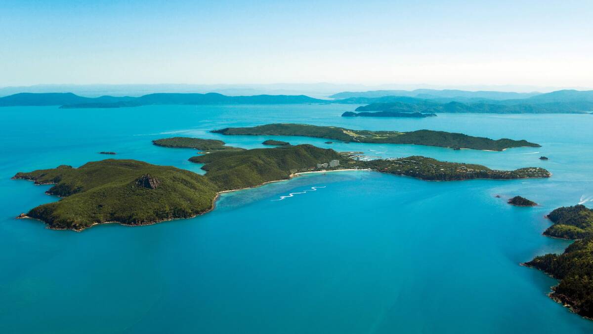 The Whitsundays … especially popular in down south’s colder months. 
