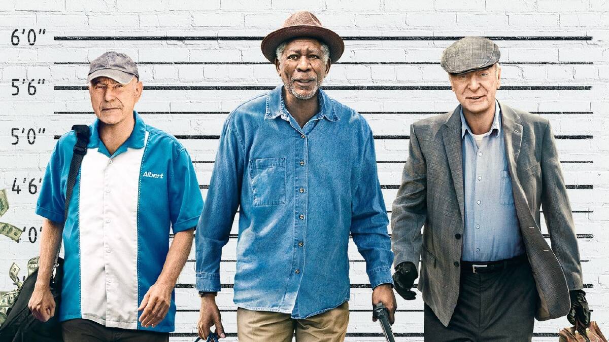 Oscar winners Morgan Freeman, Michael Caine and Alan Arkin are Going in Style.