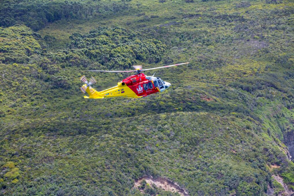 Motorcyclist airlifted to Newcastle