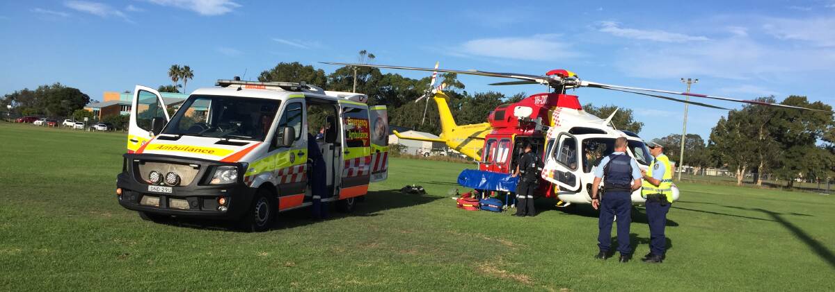 Man suffers multiple injuries following fall in Forster