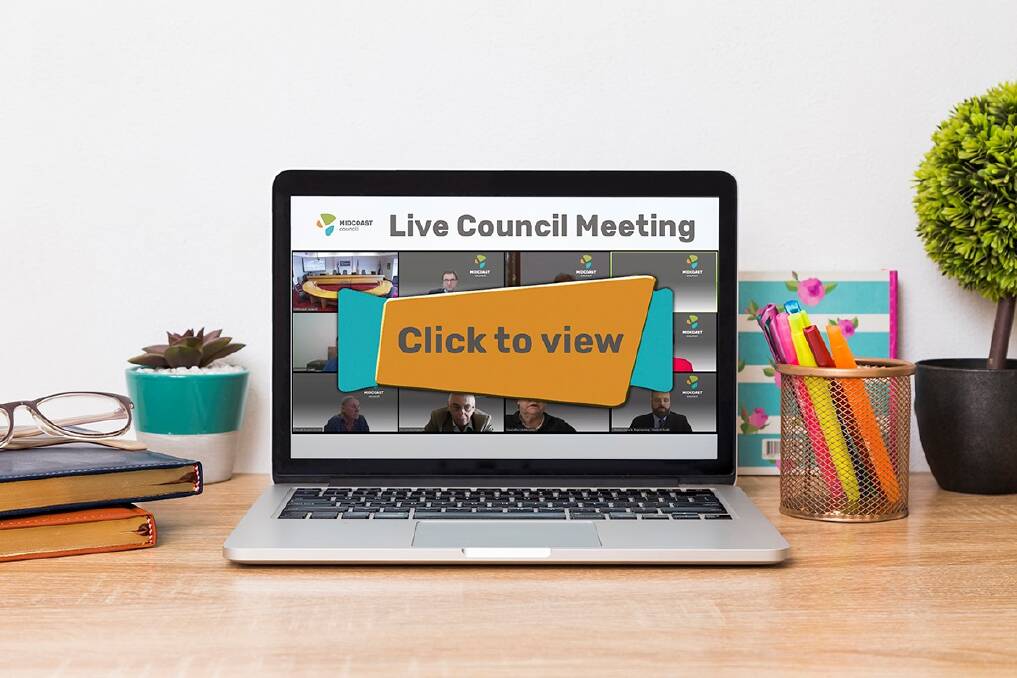 Today's council meeting livestreamed