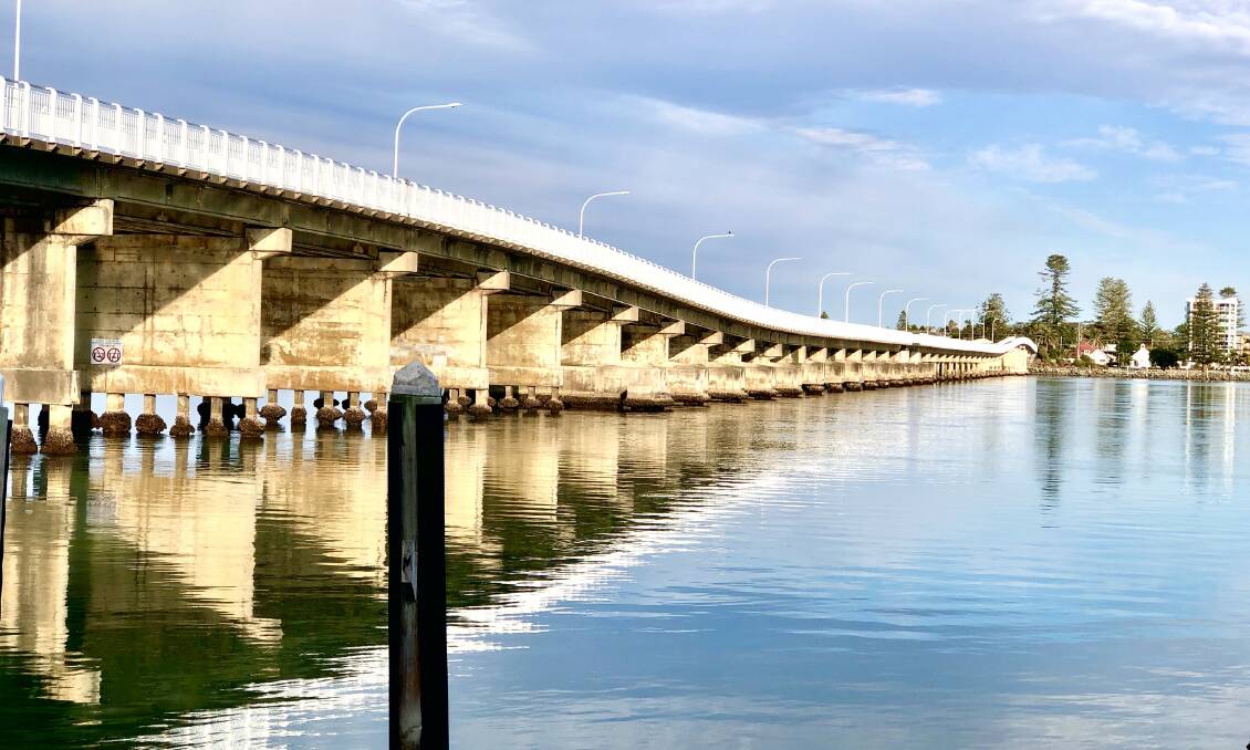 The iconic Forster Tuncurry bridge. Photo Judy Butler.