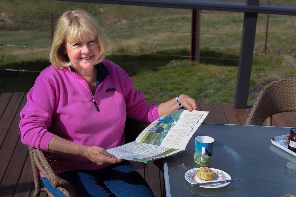 Susan Crowe with the 2020 Rural Living Handbook. Photo supplied