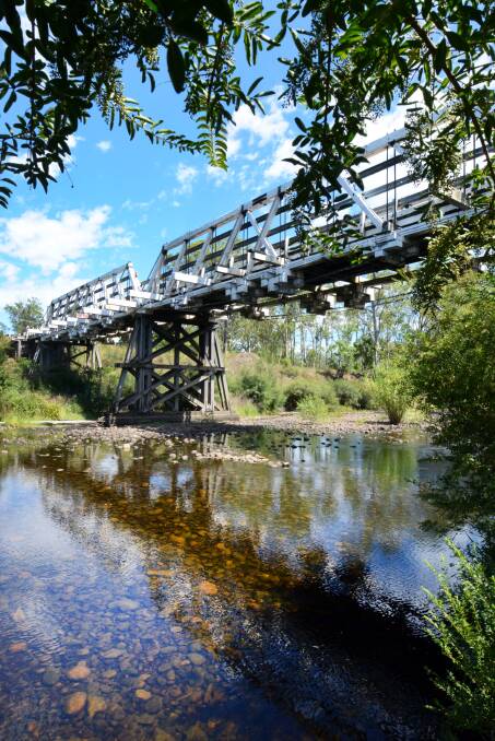 Questions are being raised about the future of the existing Allan truss bridge built in 1920 in Barrington. Photo Scott Calvin