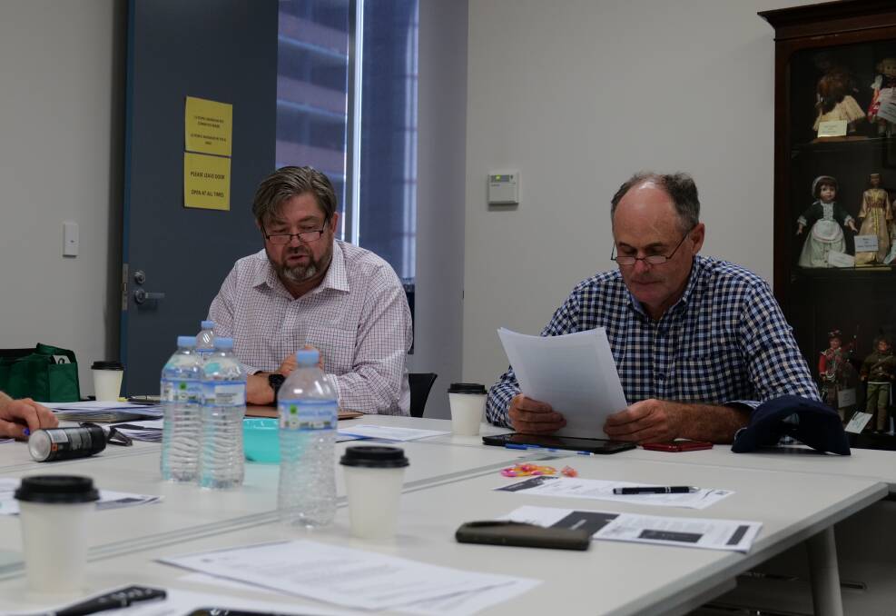 Shaughn Morgan and Graham Forbes have been invovled in the negotiations between Dairy Connect Farmers Group and the Queensland Dairyfarmers' Organisation,
