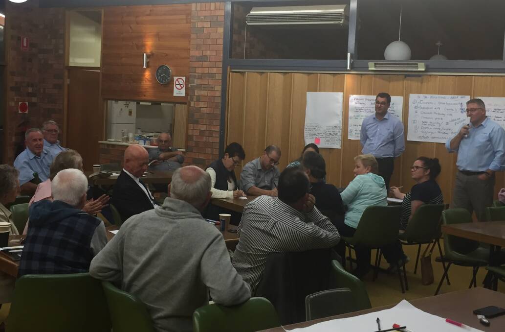 MidCoast Council recently held a range of meetings across the region, like this one in Gloucester, in order to learn more about what's important to the community. Photo supplied.