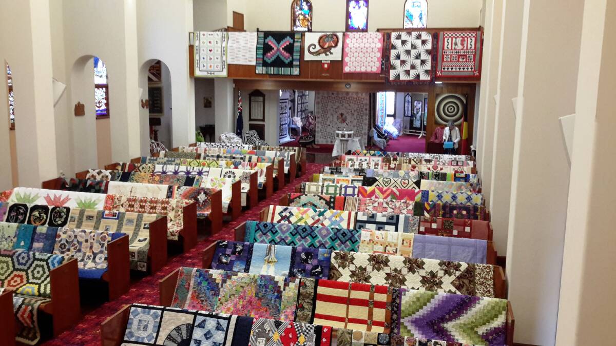 Blue Cross Church hosts celebration of quilts
