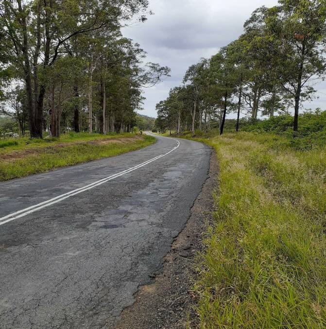 Photo of Avalon Road supplied by MidCoast Council