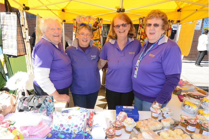 Quota International Gloucester is just one of the community groups known to set up a stall at the Gloucester Chill Out Festival. Photo Scott Calvin