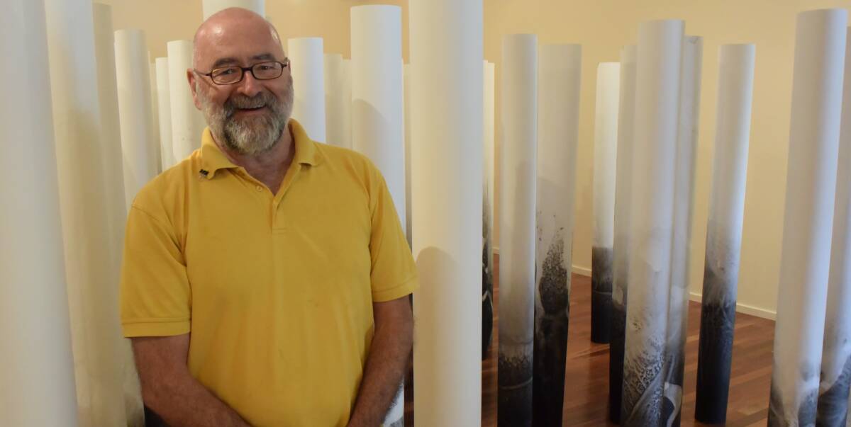 Sculpture art: Franc Hancock's exhibition 'The Forest' is opening on Saturday, January 21 at 2pm at Manning Regional Art Gallery. Franc will also deliver a floor talk next Sunday, January 29 at 2pm. Photo: Laura Polson. 