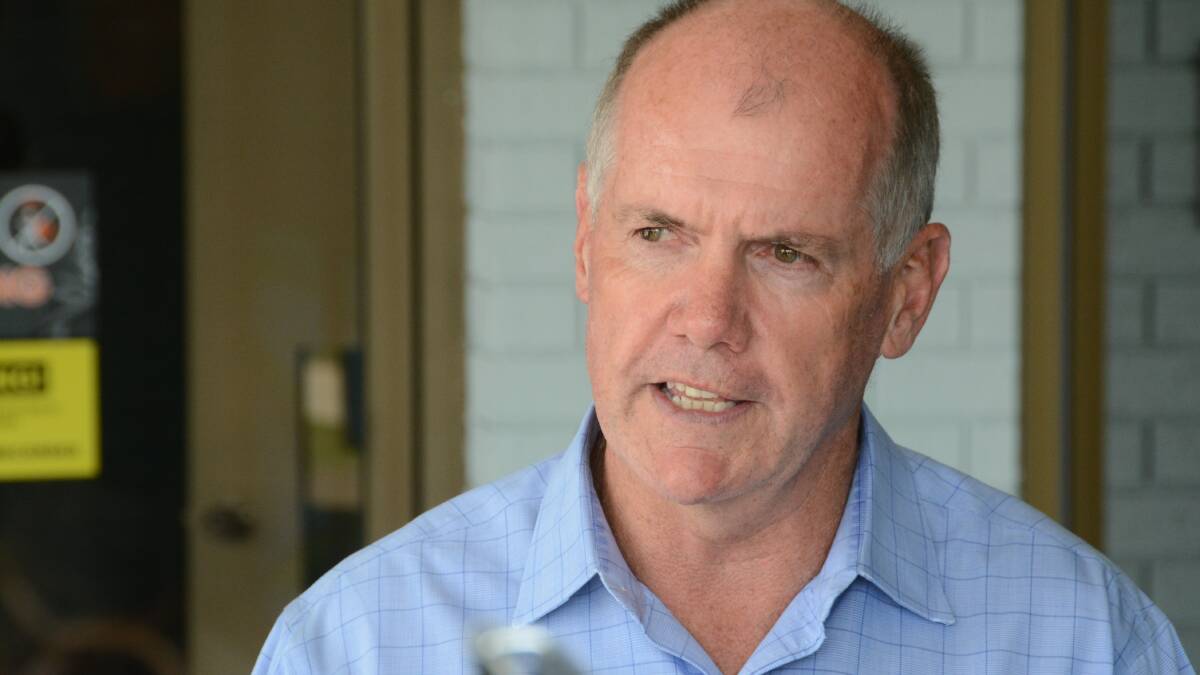 ACCC commissioner Mick Keogh in Taree yesterday for the ACCC forum. “Farmers spoke on the imbalance of power, the limits of collective bargaining and that they feel they are very much price takers, with no influence,” he said.  