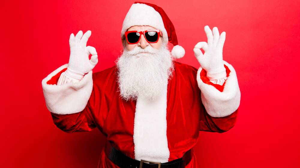 Let's get this done, Santa! Photo: Shutterstock