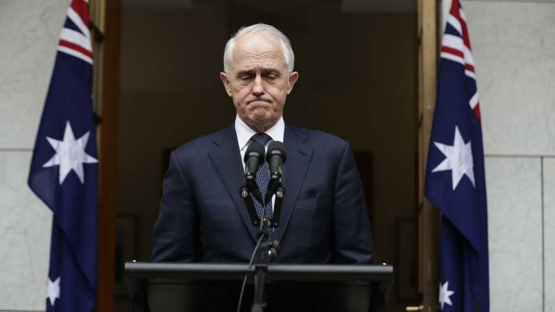 Prime Minister Malcolm Turnbull in Canberra on Thursday. Photo: Alex Ellinghausen
