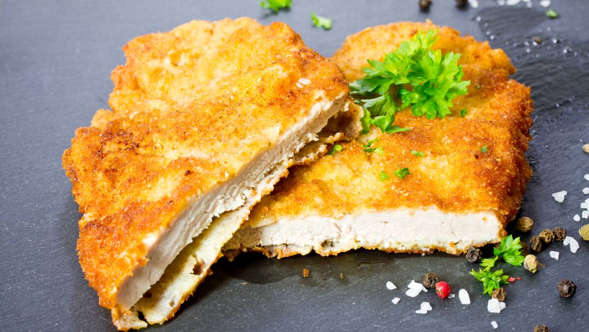 A question about chicken schnitzel prompted the attack. Photo: Shutterstock