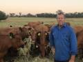 Red Angus society president David Hobbs, Molong. Picture supplied
