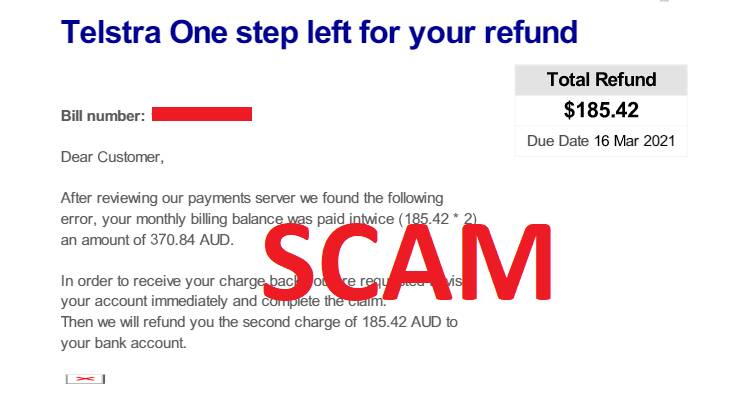 Scamwatch Telstra Customers Targeted In Scam Email Manning River Times Taree Nsw