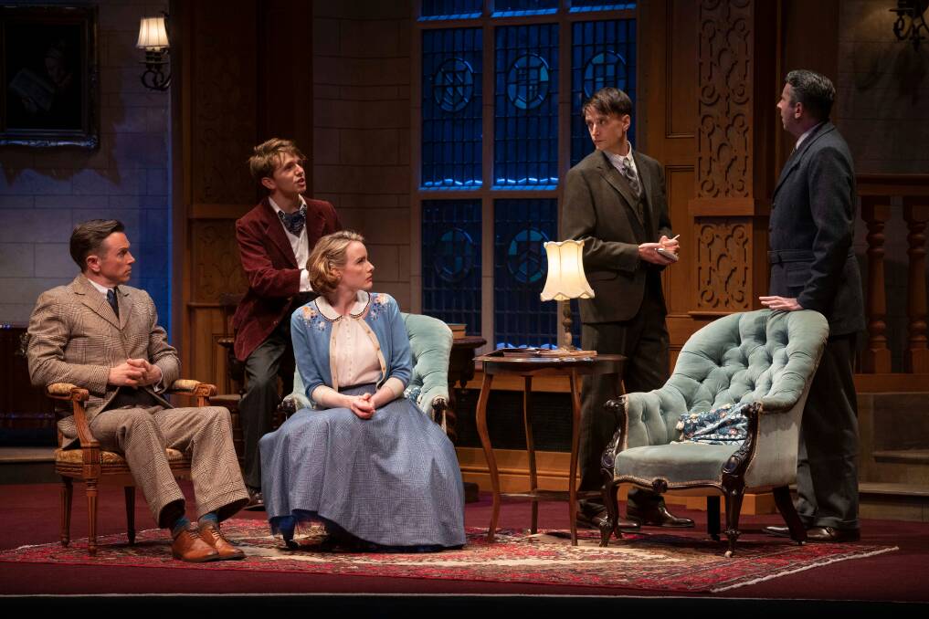 A scene from Agatha Christie's The Mousetrap, which has been touring the nation's capitals. 