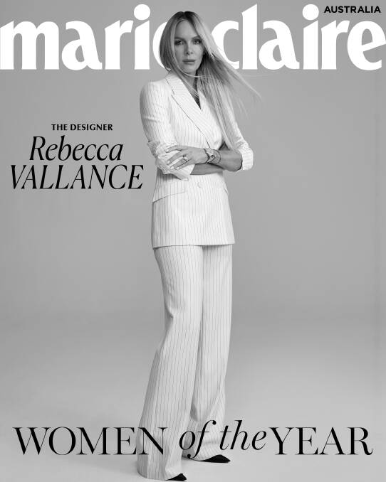 Rebecca Vallance has been named Marie Claire Australia 2023 designer of the year. Picture courtesy of Rebecca Vallance.