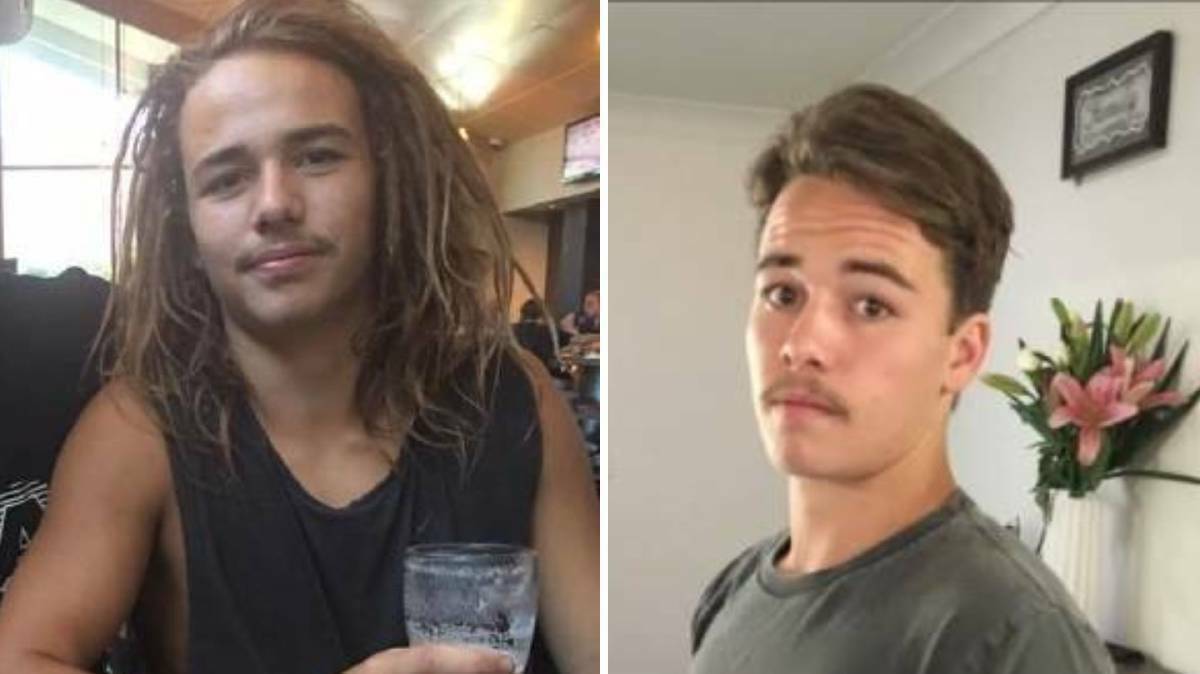 Zac Erin Barnes was last seen running from a friend's car into bushland in late 2016. Pictures supplied