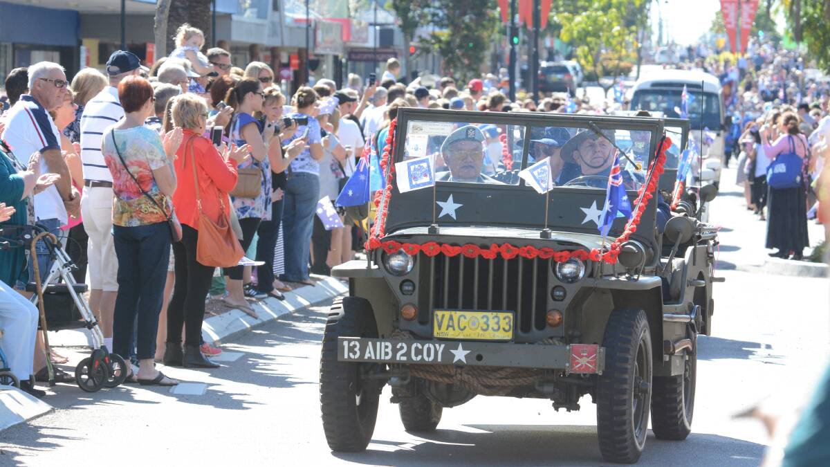 Taree: Victoria Street will be lined with hundreds of onlookers on Anzac Day as ex-service personnel, school children and other community groups march to the memorial clock.