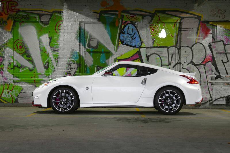 Upgraded: 2017 Nissan 370Z Nismo available from Taree Nissan matches retro design with old-school driving character.  Source: Drive