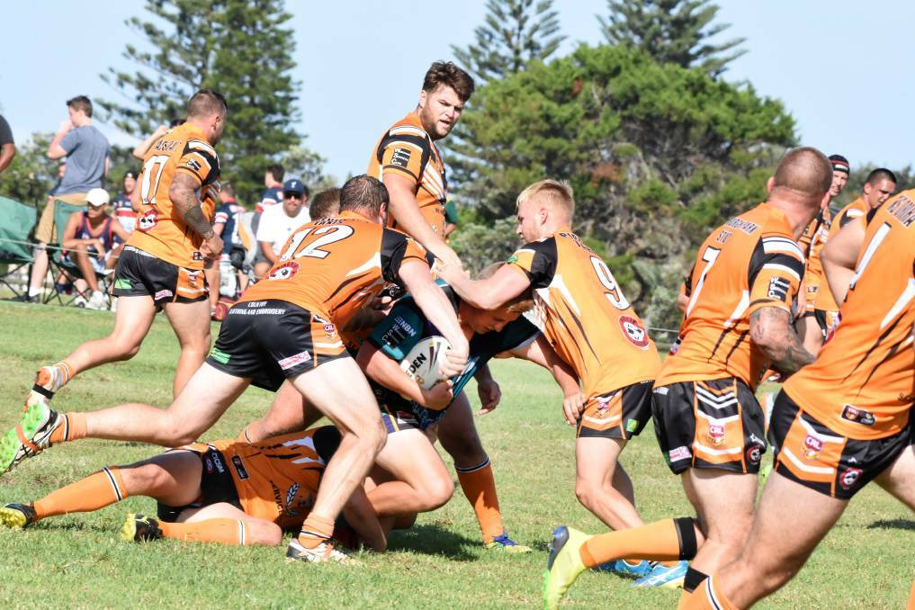 Despite a pre-season win against Taree City, the Wingham Tigers failed to live up to expectations in the opening two weeks of the competition. File photo.