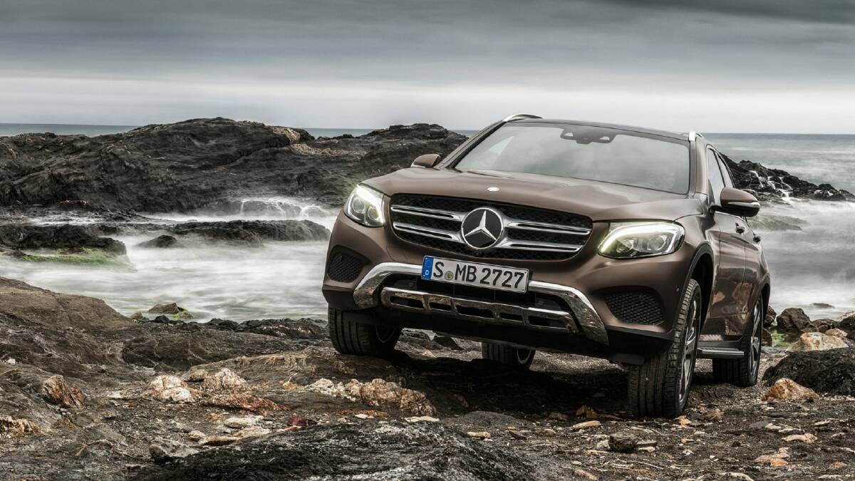 All terrain: The new Mercedes-Benz GLC is one of the most advanced SUVs in its class.  Photo: Overseas model shown