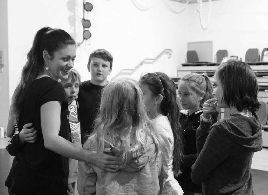 Encouraging creativity: Professional vocal, drama, music theatre and acro coach Stacey Lee is passionate about building her student's confidence on stage and in life.