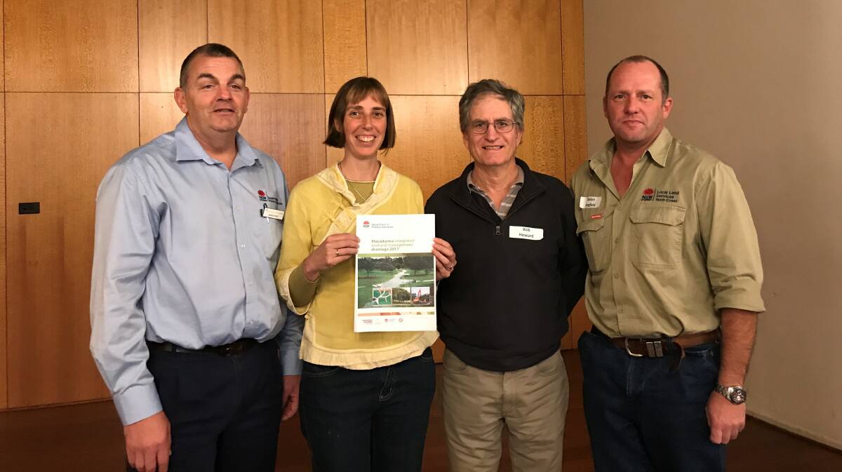 NEW GUIDE: Jeremy Bright, NSW DPI, Stephanie Alt, Give Soil a Chance, Bob Howard, Geological Exploration Services, and Kel Langfield, North Coast Local Land Services.