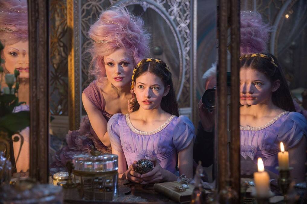 Not so sugar sweet: Kiera Knightly and Mackenzie Foy star in Disney's The Nutcracker and the Four Realms. Photo: 2018 Disney Enterprises